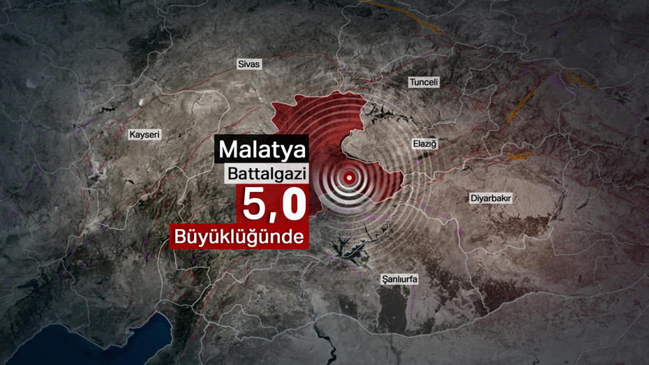 Malatya'da 5 Büyüklüğünde Deprem ve Güncel Durum