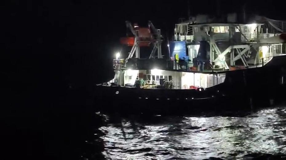 Kastamonu'da gemi su aldı. 13 kişi tahliye edildi