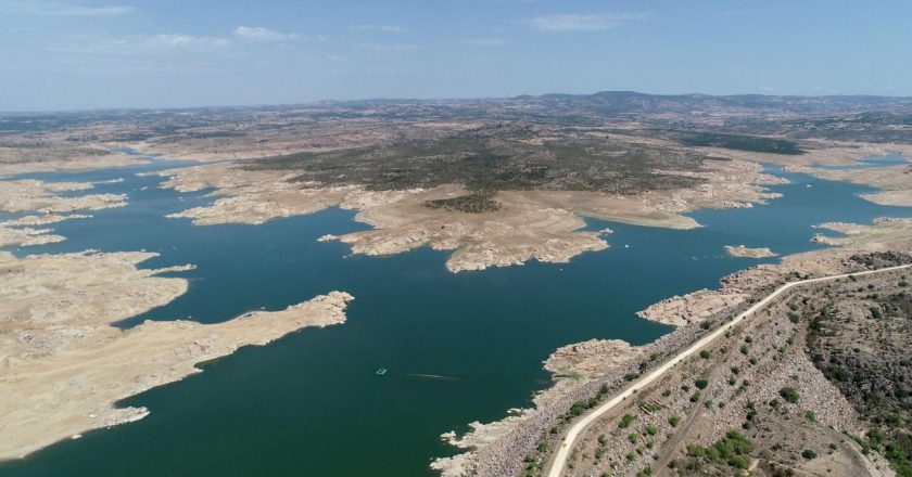 Edirne’ye içme suyu sağlayan barajda su seviyesi düşüyor