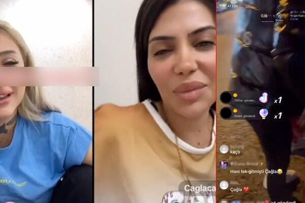 TikTok fenomenleri arasında mücadele! Silahını çıkarıp sokak ortasında vurdu