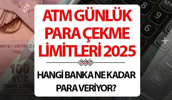 BANKA PARA ÇEKME LİMİTLERİ YENİ TUTARLAR 2025 TEMMUZ || Bankaların para çekme limitleri güncellendi! Hangi bankadan ne kadar para veriyor, para çekme limiti ne kadar? Garanti, Ziraat, Akbank, Vakıfbank, Yapı Kredi, İş Bankası limitleri 2025!