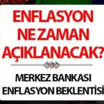 ENFLASYON BEKLENTİSİ 2025 AĞUSTOS | TÜİK enflasyon oranları ne zaman açıklanacak? 2025 Ağustos ayı enflasyon beklentisi nedir? Merkez Bankası enflasyon beklenti anketi belli oldu!