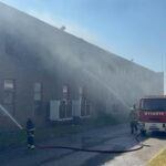 Tekirdağ’da arazide çıkan yangın fabrikaya sıçradı