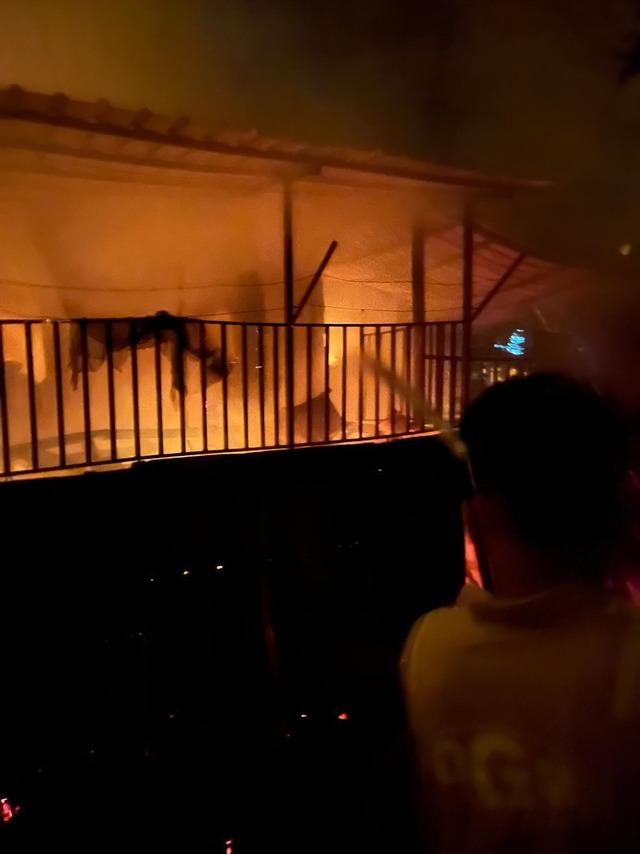 Ahşap evde ateşte ve torun ateşte öldü 4