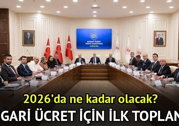 Asgari ücret komisyonu ne zaman toplanacak? Asgari ücret 2026 ne kadar olacak? İşçi, işveren ve hükümet asgari ücret için toplanacak!