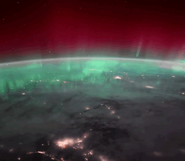 NASA astronotu, uzaydan Kuzey Işıkları’nın muhteşem görüntüsünü yakaladı